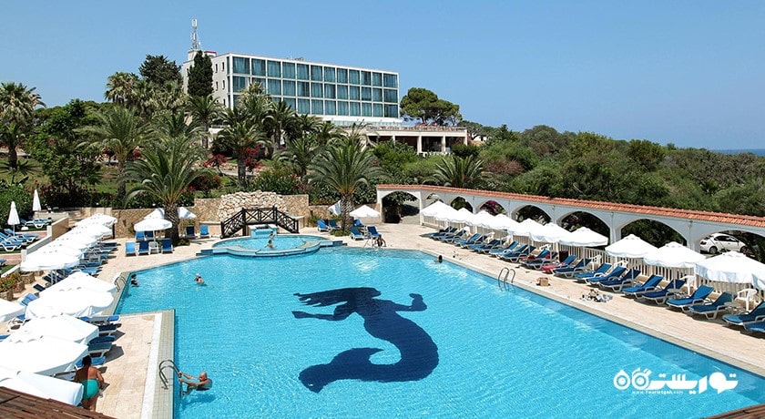 سرگرمی ساحل دنیز کیزی شهر قبرس شمالی کشور نیکوزیای شمالی