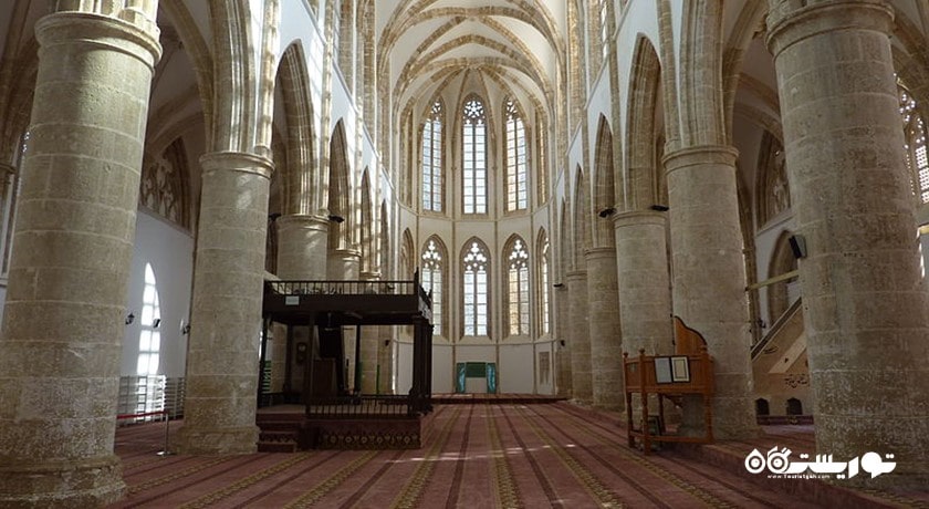  مسجد لالا مصطفی پاشا شهر قبرس شمالی کشور نیکوزیای شمالی