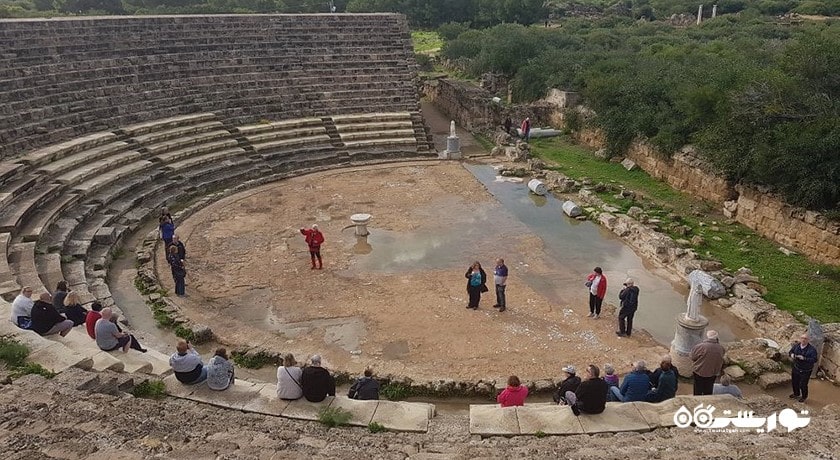  شهر باستانی سالامیس شهر قبرس شمالی کشور نیکوزیای شمالی