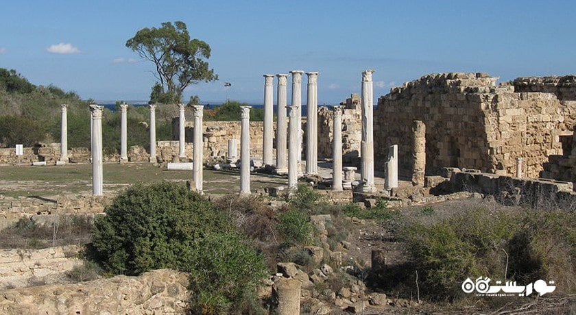  شهر باستانی سالامیس شهر قبرس شمالی کشور نیکوزیای شمالی