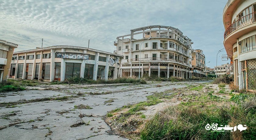  شهر ارواح واروشا شهر قبرس شمالی کشور نیکوزیای شمالی