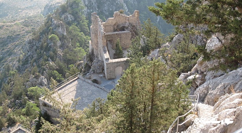  قلعه بوفاونتو شهر قبرس شمالی کشور نیکوزیای شمالی