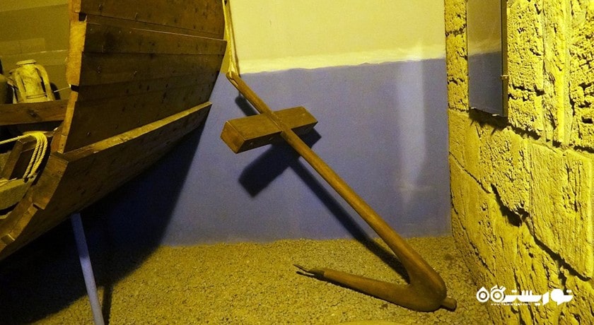  موزه کشتی باستانی غرق شدع در کرنیا شهر قبرس شمالی کشور نیکوزیای شمالی