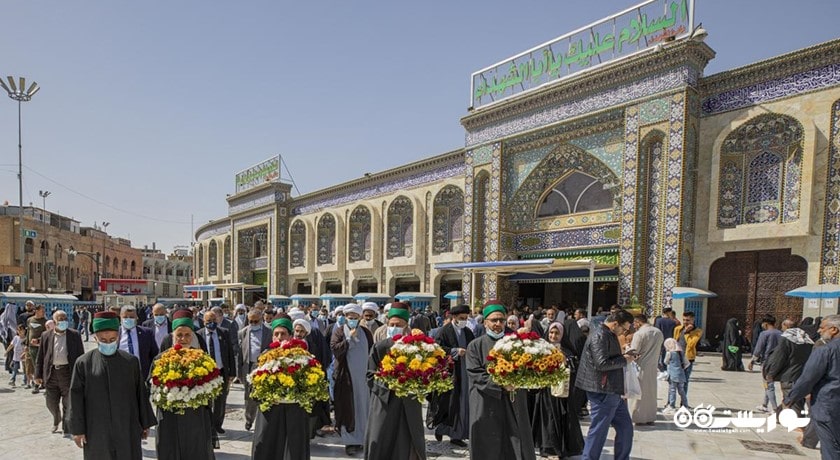  حرم ابوالفضل العباس شهر عراق کشور کربلا
