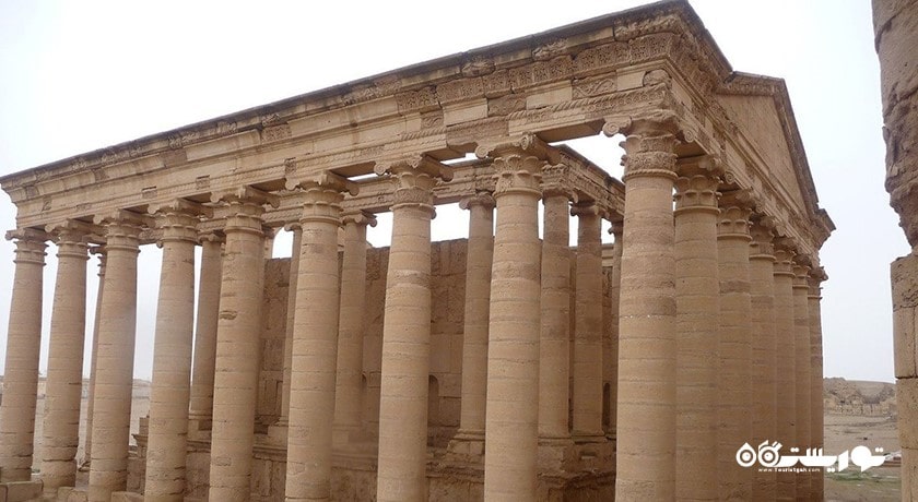  ویرانه های هترا شهر عراق کشور بغداد