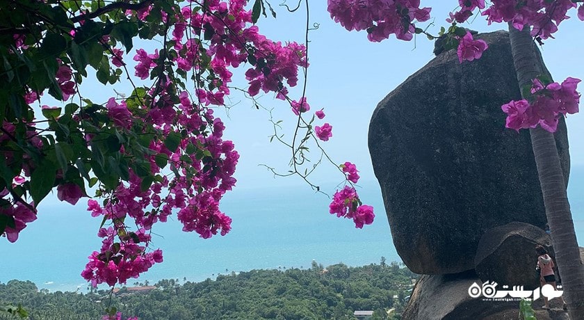  سنگ همپوشان شهر تایلند کشور کو سامویی