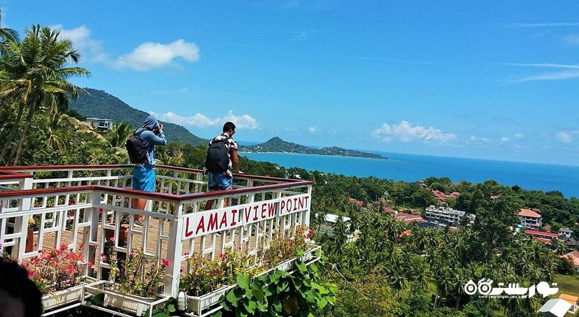  سکوی مشاهده لامای شهر تایلند کشور کو سامویی