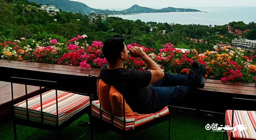  سکوی مشاهده لامای شهر تایلند کشور کو سامویی