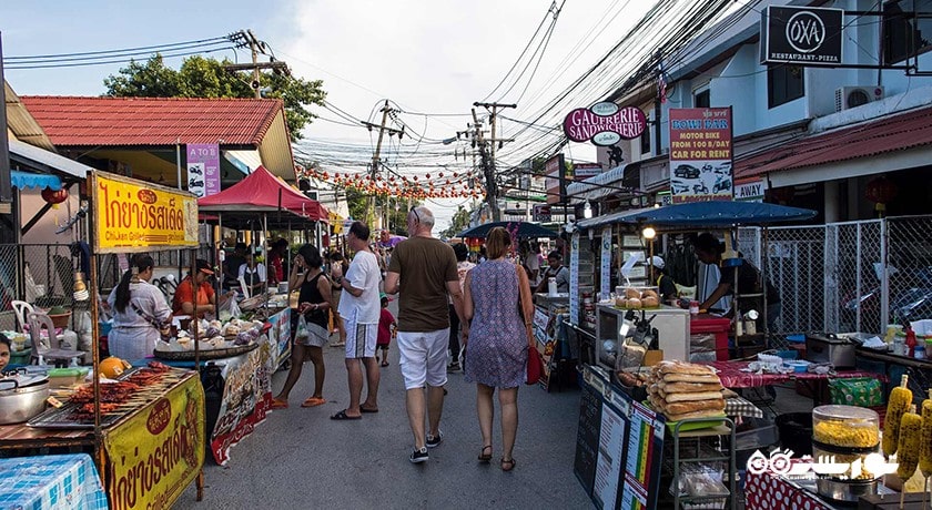 مرکز خرید مرکز خرید لامای واکینگ استریت شهر تایلند کشور کو سامویی