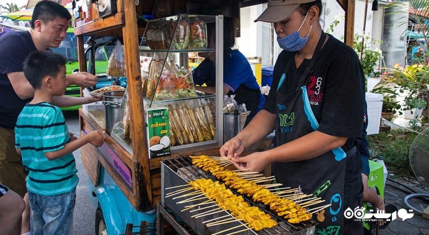 مرکز خرید مرکز خرید لامای واکینگ استریت شهر تایلند کشور کو سامویی