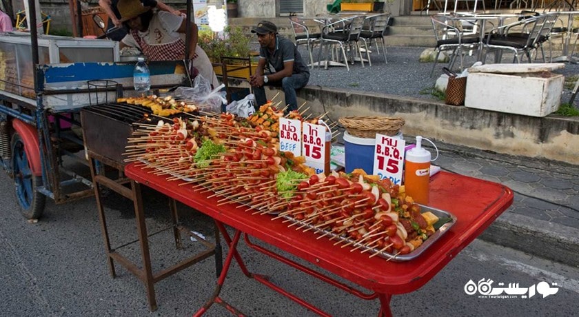 مرکز خرید مرکز خرید لامای واکینگ استریت شهر تایلند کشور کو سامویی