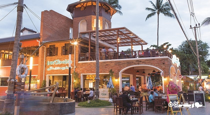 مرکز خرید مرکز خرید اسکله سامویی شهر تایلند کشور کو سامویی