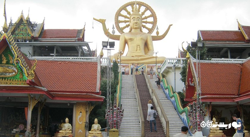  معبد بزرگ بودا شهر تایلند کشور کو سامویی