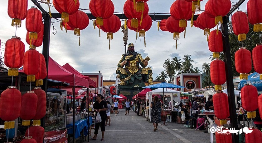  معبد گوان یو شهر تایلند کشور کو سامویی