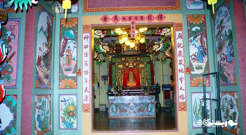  معبد چینی میام شهر تایلند کشور کو سامویی