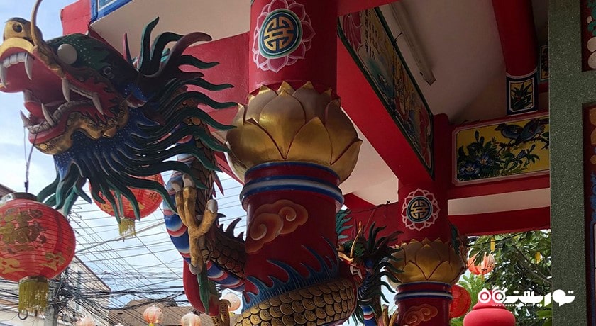  معبد چینی میام شهر تایلند کشور کو سامویی