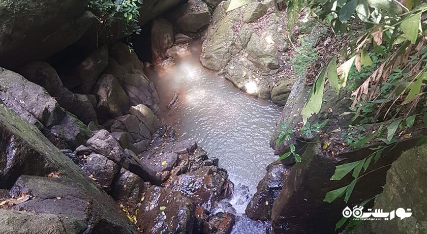  آبشار وانگ سائو تونگ شهر تایلند کشور کو سامویی