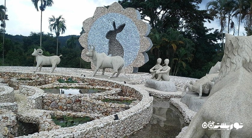  آبشار تار نیم شهر تایلند کشور کو سامویی