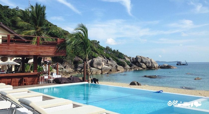 سرگرمی ساحل نقره ای شهر تایلند کشور کو سامویی