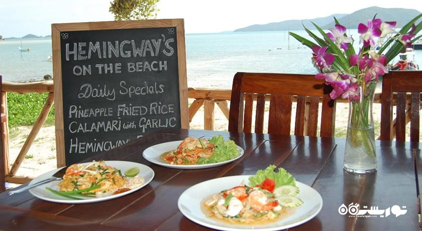 رستوران رستوران همینگویز آن د بیچ شهر کو سامویی 