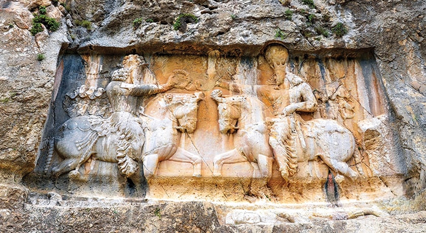  شهر تاریخی و موزه بیشاپور شهرستان فارس استان کازرون