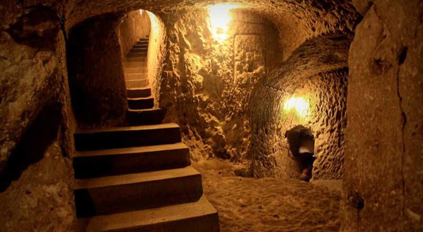  شهر زیرزمینی نوش آباد شهرستان اصفهان استان آران و بیدگل