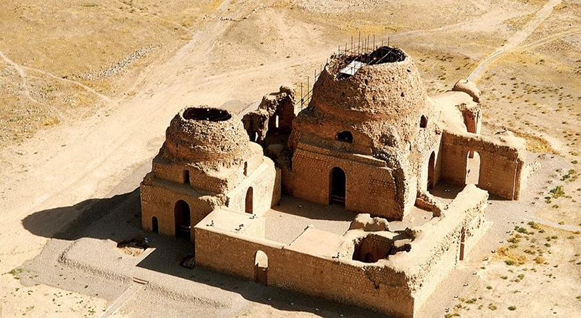  کاخ ساسانی سروستان شهرستان فارس استان سروستان