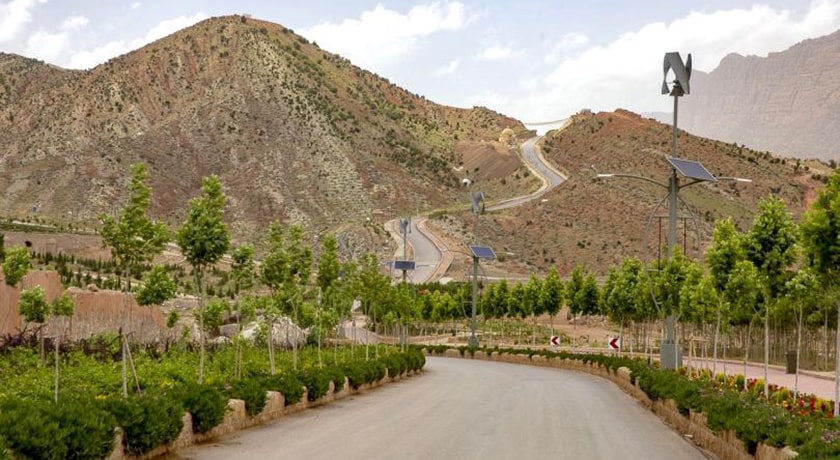  پارک کوهستانی دراک شهر فارس استان شیراز