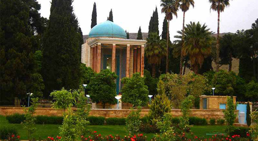  آرامگاه سعدی شهرستان فارس استان شیراز