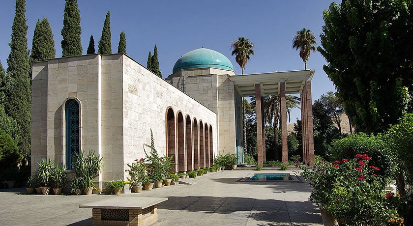  آرامگاه سعدی شهرستان فارس استان شیراز