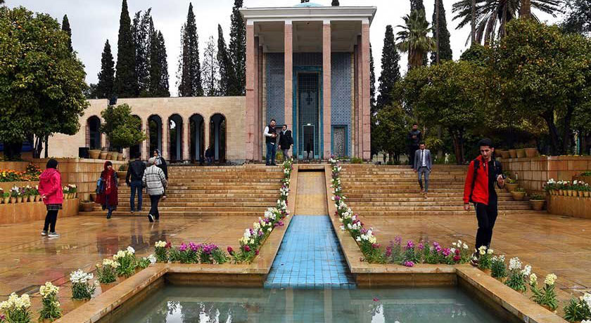  آرامگاه سعدی شهرستان فارس استان شیراز
