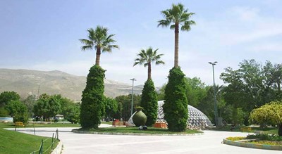  بوستان ولیعصر شهر فارس استان شیراز