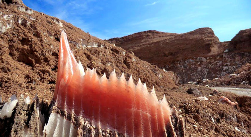 غار نمکدان -  شهر هرمزگان