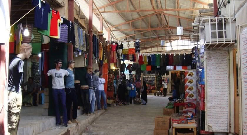  بازار قدیم قشم شهر هرمزگان استان قشم