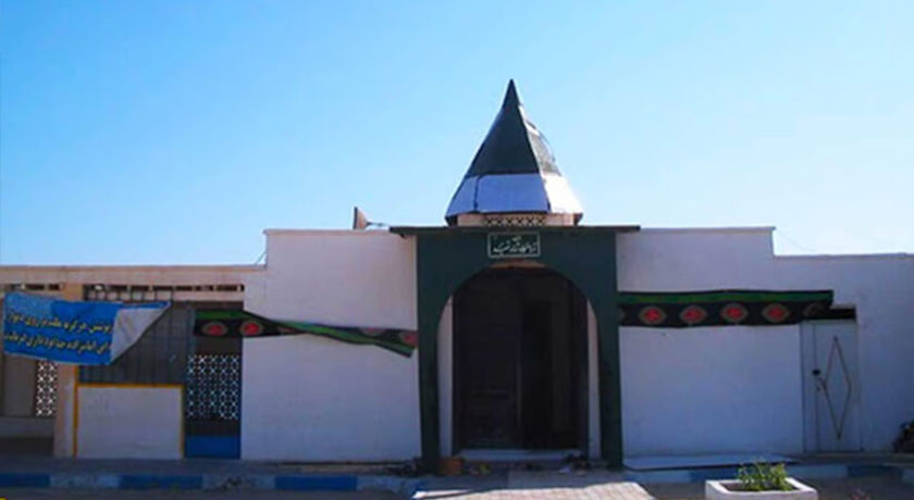  زیارتگاه شاه شهید شهرستان هرمزگان استان قشم