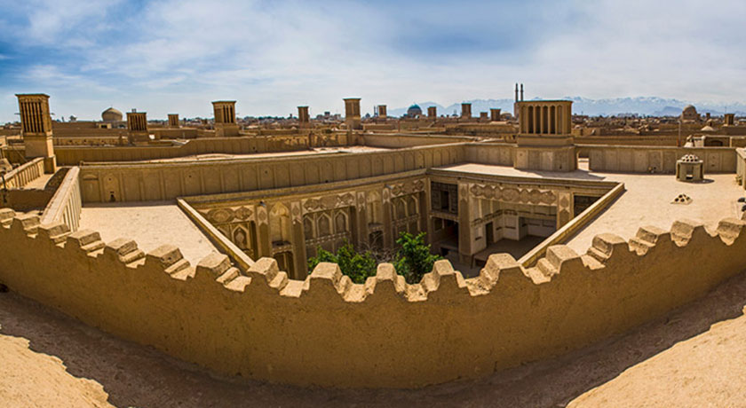  بافت تاریخی شهر یزد شهرستان یزد استان یزد