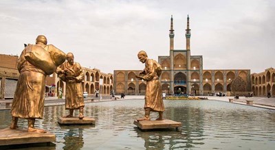  بافت تاریخی شهر یزد شهرستان یزد استان یزد