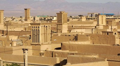  بافت تاریخی شهر یزد شهرستان یزد استان یزد