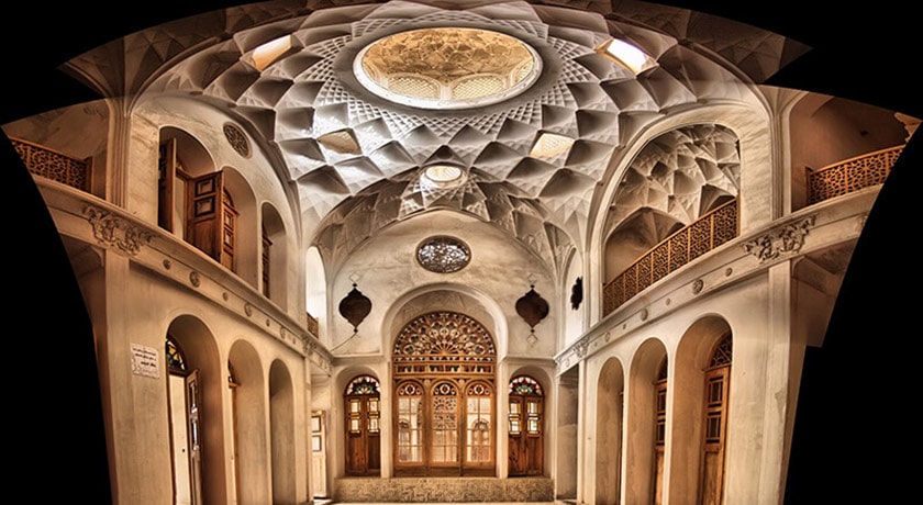  خانه عامری ها شهرستان اصفهان استان کاشان