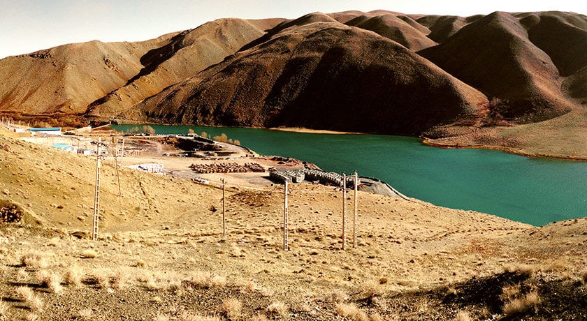  زاینده رود شهرستان اصفهان استان اصفهان