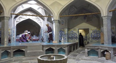  حمام شیخ بهایی شهرستان اصفهان استان اصفهان