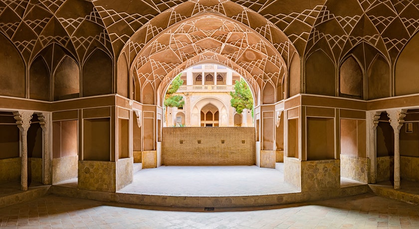  خانه تاریخی عباسیان کاشان شهرستان اصفهان استان کاشان