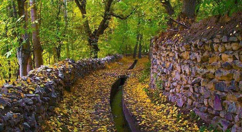  کوچه باغ های خوانسار شهرستان اصفهان استان خوانسار