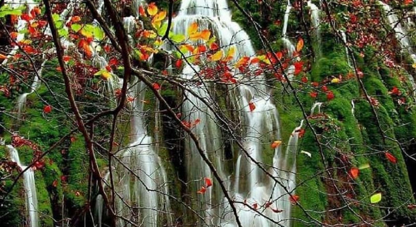  آبشار اوبن (بولا) شهرستان مازندران استان ساری