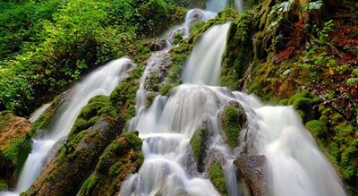  آبشار اوبن (بولا) شهرستان مازندران استان ساری