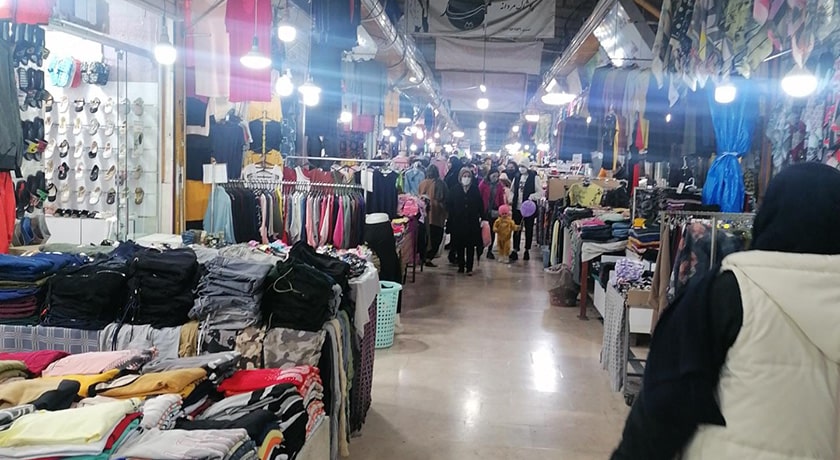 بازار ترکمن مرکزی -  شهر ساری