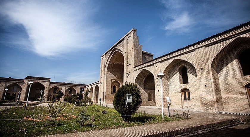  مسجد جامع شاه عباسی فرح آباد شهرستان مازندران استان ساری