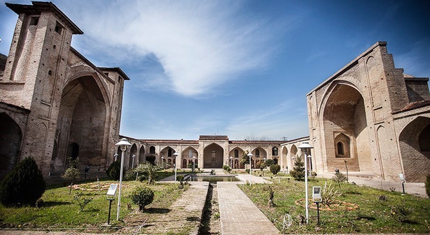  مسجد جامع شاه عباسی فرح آباد شهرستان مازندران استان ساری