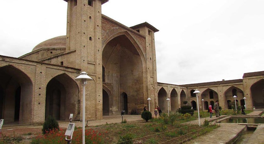  مسجد جامع شاه عباسی فرح آباد شهرستان مازندران استان ساری