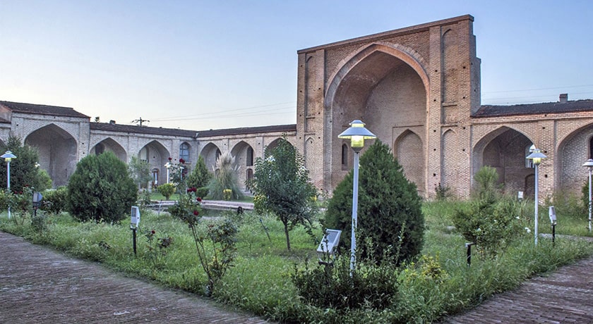  مسجد جامع شاه عباسی فرح آباد شهرستان مازندران استان ساری